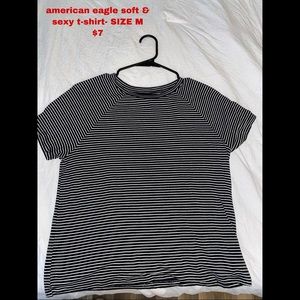 american eagle striped hirt